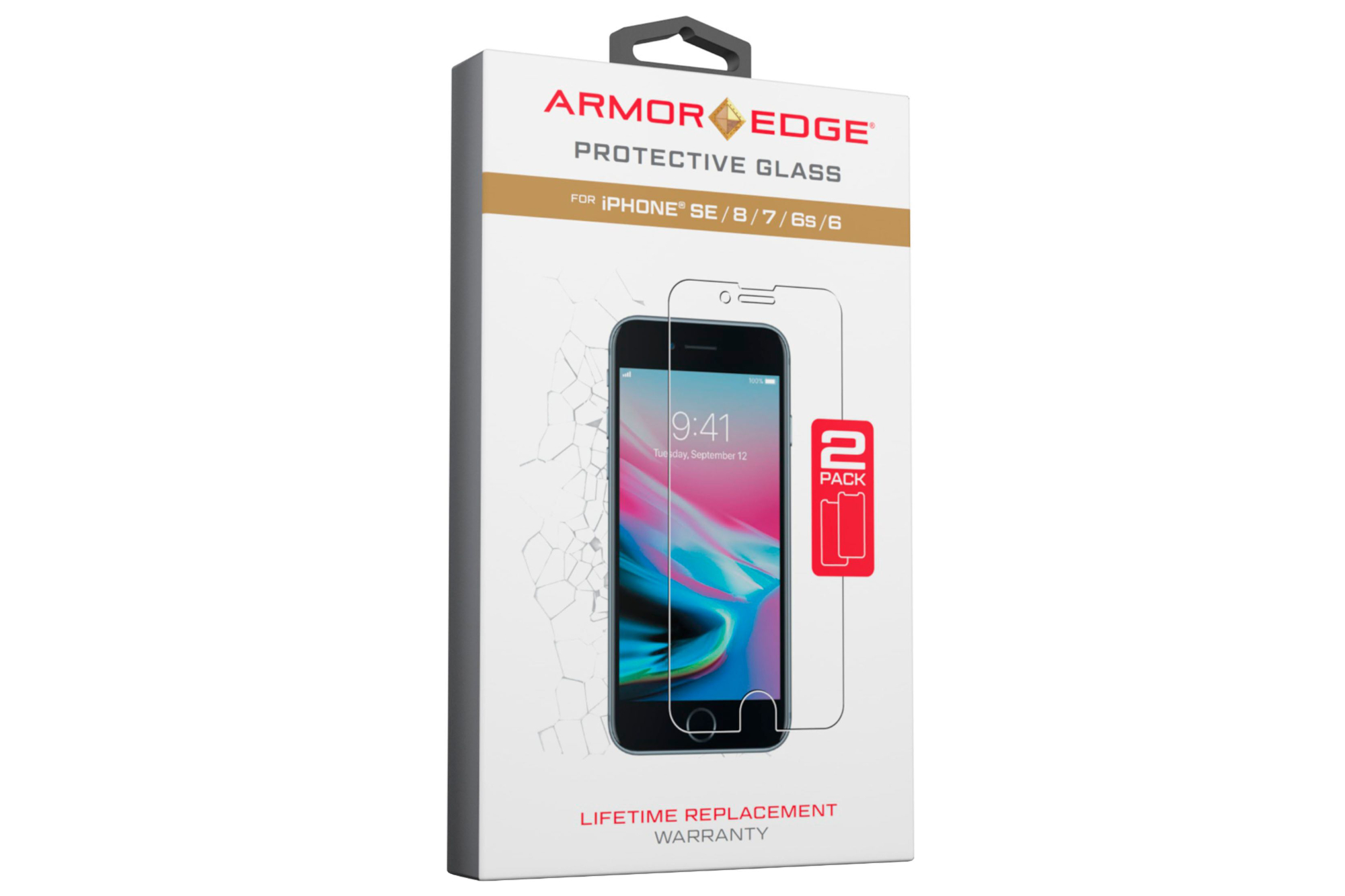 Armor Edge Glass Screen Protector for Apple® iPhone® X  - Best Buy