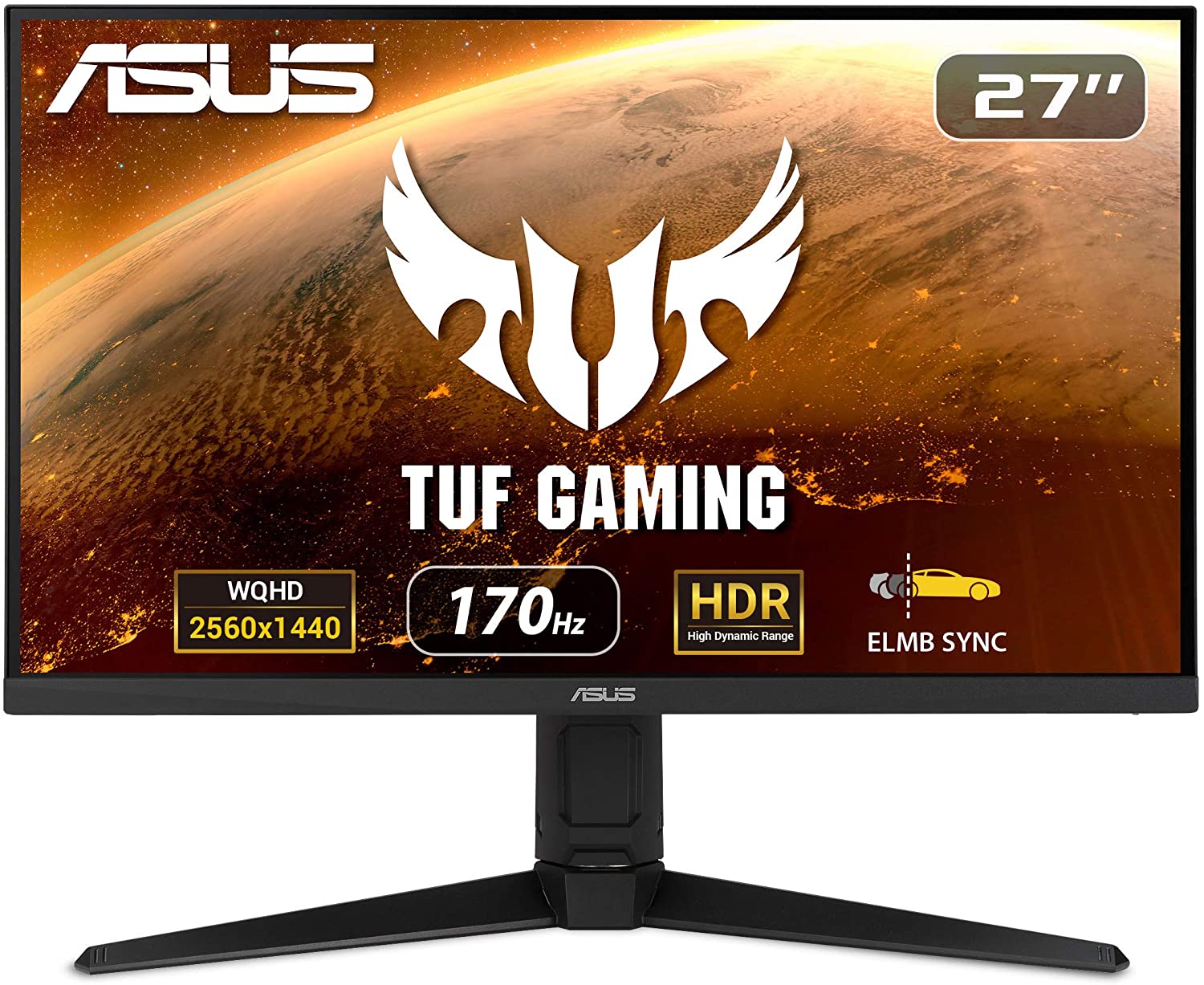 The ASUS TUF VG27AQL1A monitor on a white background.