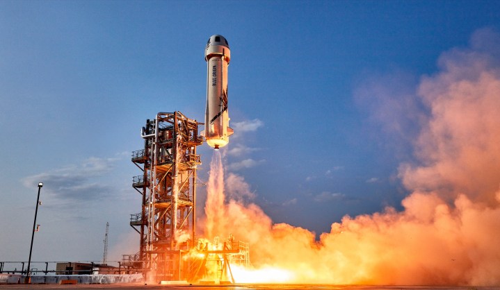 بلو اوریجین جف بزوس اولین پرواز موشکی را پس از انفجار سال ۲۰۲۲ انجام می دهد