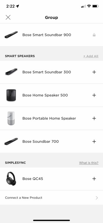 Bose Music app.