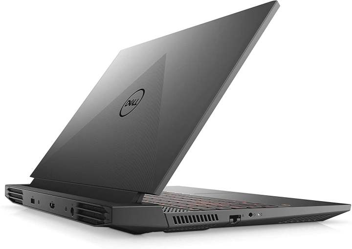 Laptop Dell G15 em um fundo branco.