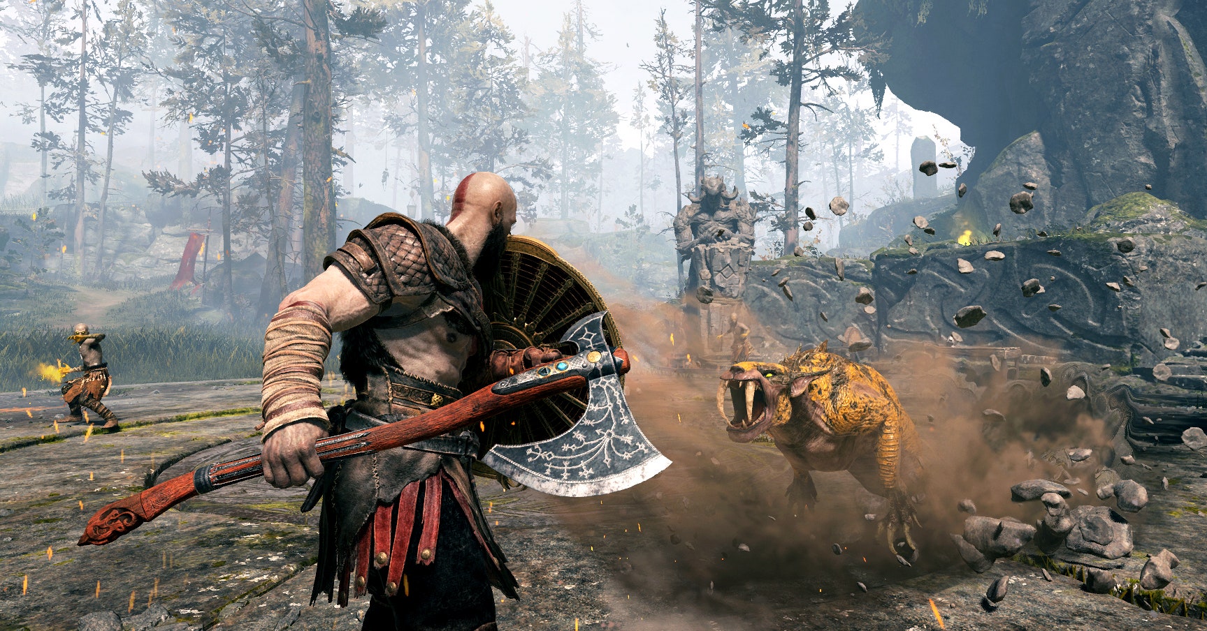God of War hits a concurrent peak of almost 60,000 players on Steam in just  24 hours
