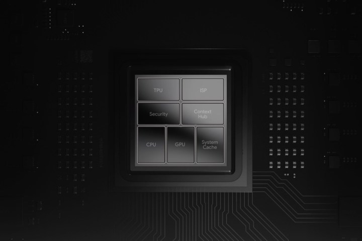 معماری میکرو CPU GPU TPU تانسور Google Pixel 6 Pro