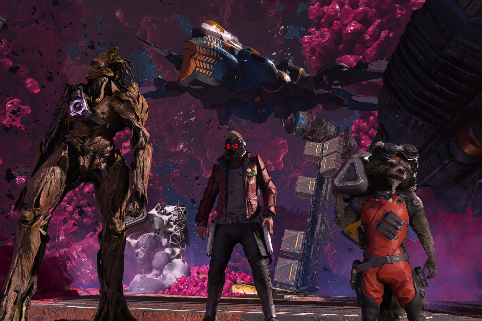 Guardians of the Galaxy' game rewrites Star-Lord's origins in a rad way