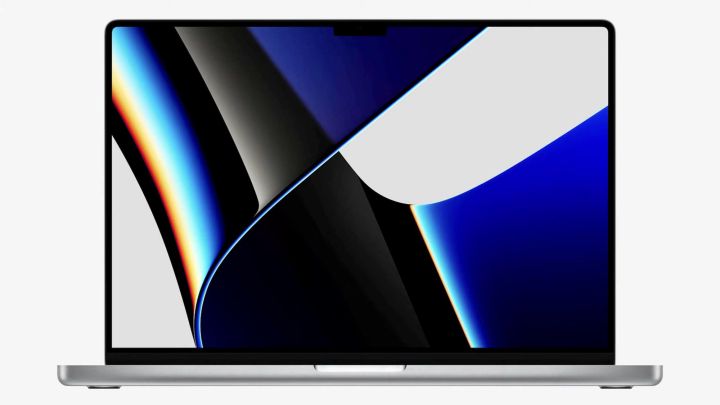 The 2021 MacBook Pro display.