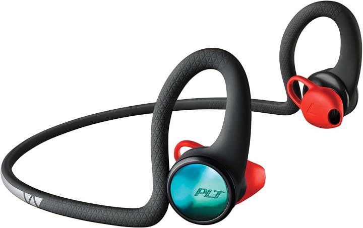 The Plantronics BackBeat FIT 2100 earbds.