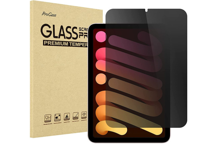 ProCase Anti-Spy Tempered Glass Screen Protector for the iPad Mini 6 (2021).