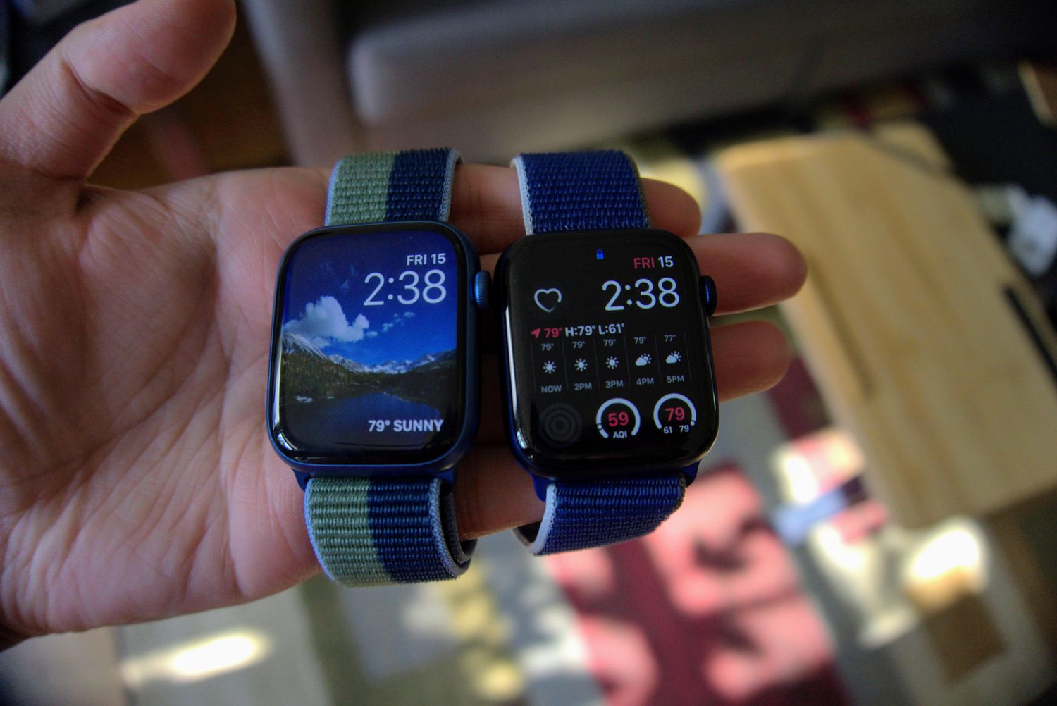 Apple Watch Series 7 vs. Apple Watch Series 6.