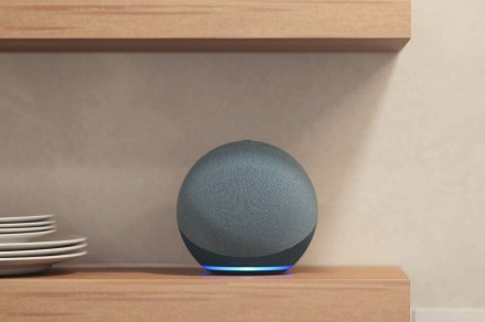 amazon echo 4th gen on a kitchen counter Amazon feature has Alexa speaking in voice of late relative | Digital Trends