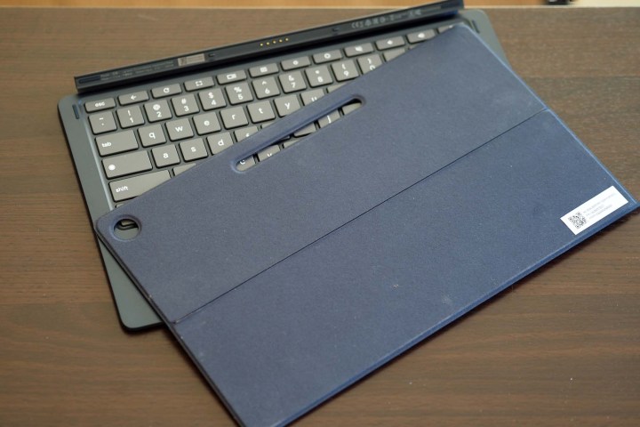 Lenovo IdeaPad Duet 5 Chromebook case with keyboard.