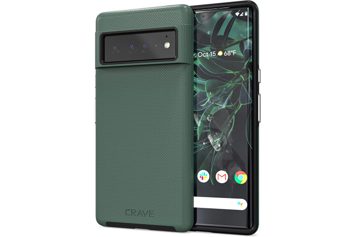 Crave Dual Guard Case for the Pixel 6 Pro in Shaded Spruce (dark green).