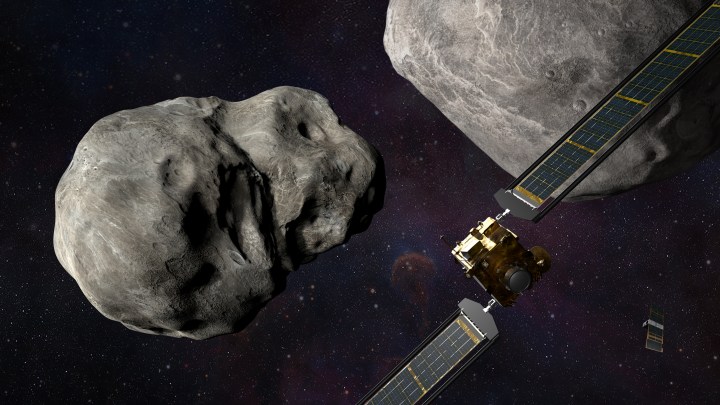 ¿Qué sucederá cuando la nave DART colisione con un asteroide?