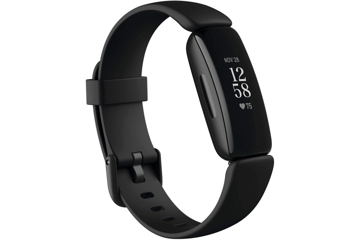 The Fitbit Inspire 2 fitness tracker in black.