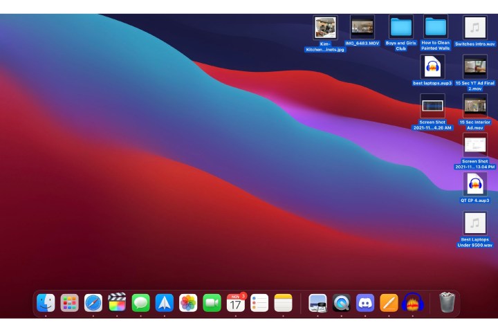 显示如何在 Mac 上通过单击命令 A 来选择全部的屏幕截图。