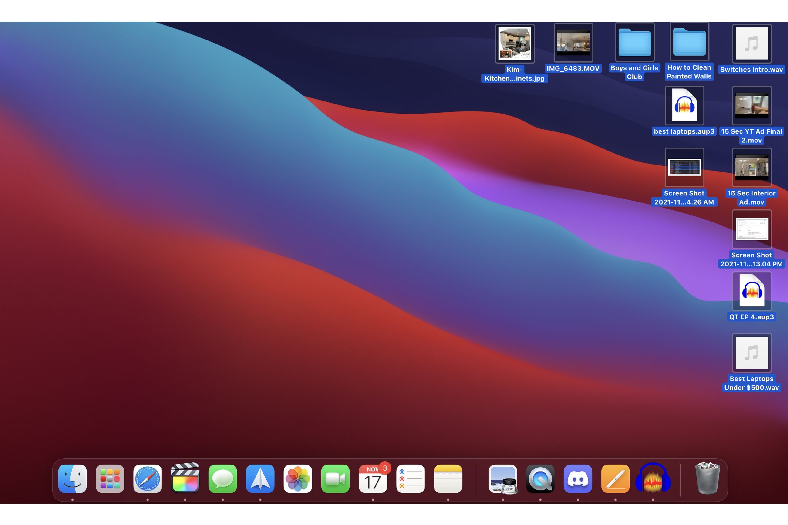 显示如何在 Mac 上通过单击命令 A 来选择全部的屏幕截图。