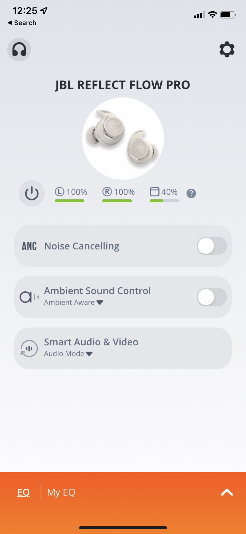 JBL Reflect Flow Pro + Waterproof True Wireless Noise Canceling Active  Sport Earbuds