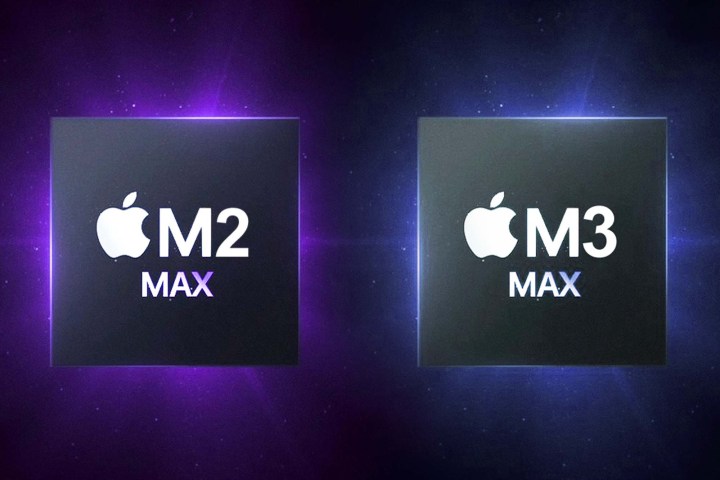 Immagine concettuale Apple M2 Max e M3 Max.