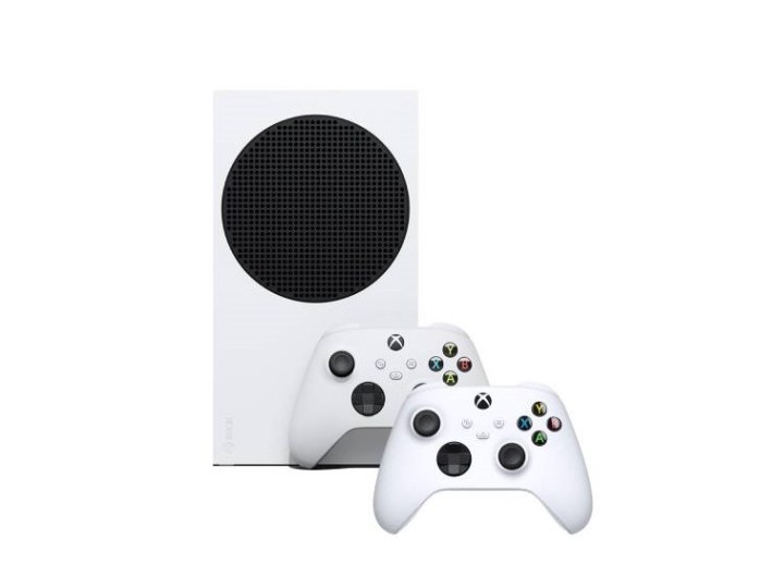 Pacchetto Microsoft Xbox Series S con controller wireless aggiuntivo.