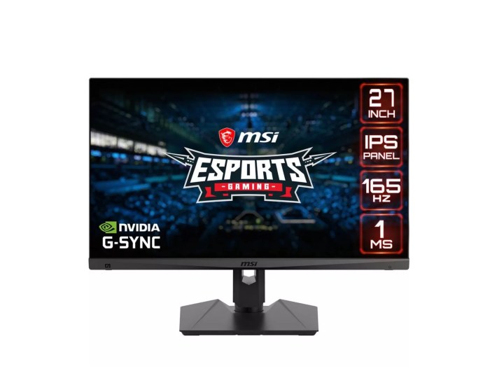 MSI 27-inch Optix FHD Gaming Monitor with stand.