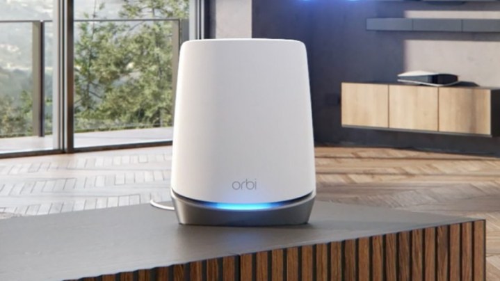 Netgear 的 Orbi 5G 通过 Wi-Fi 6 广播您的移动宽带连接。