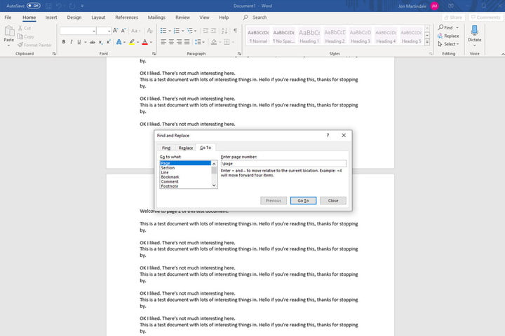  How to delete a page in Word