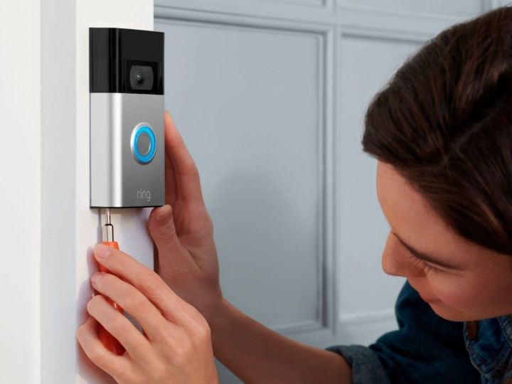 amazon ring blink smart home deal best buy cyber monday 2021 video doorbell installation