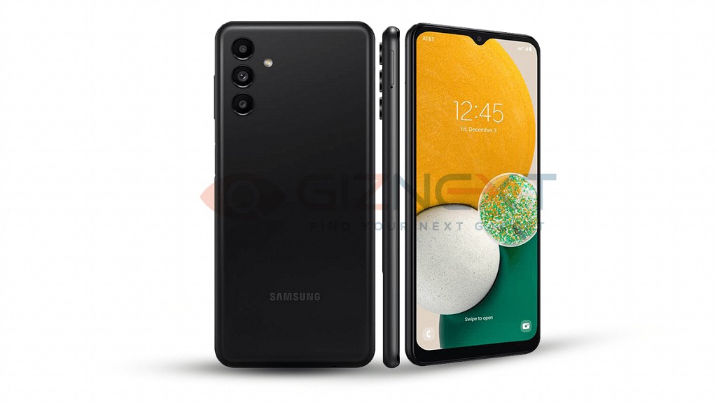 A render of the Samsung Galaxy A13 5G.