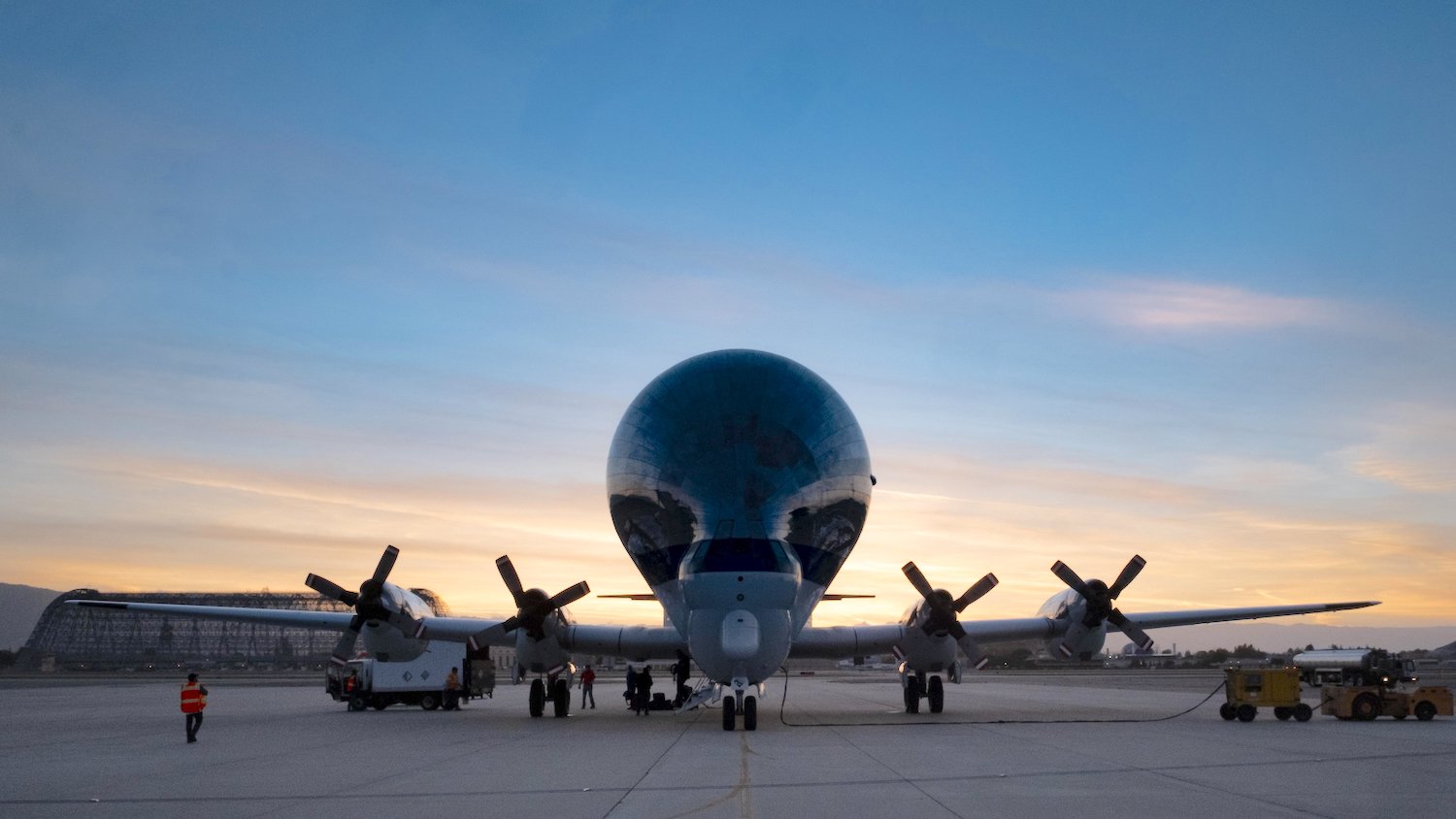 NASA's Super Guppy aircraft.