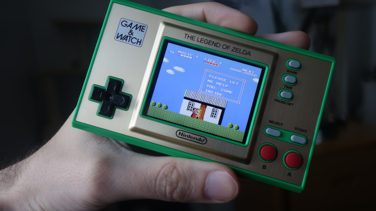 Nintendo's Zelda Game & Watch, reviewed: 8-bit Zelda to go - CNET