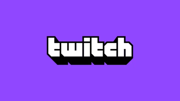 El logotipo de Twitch.