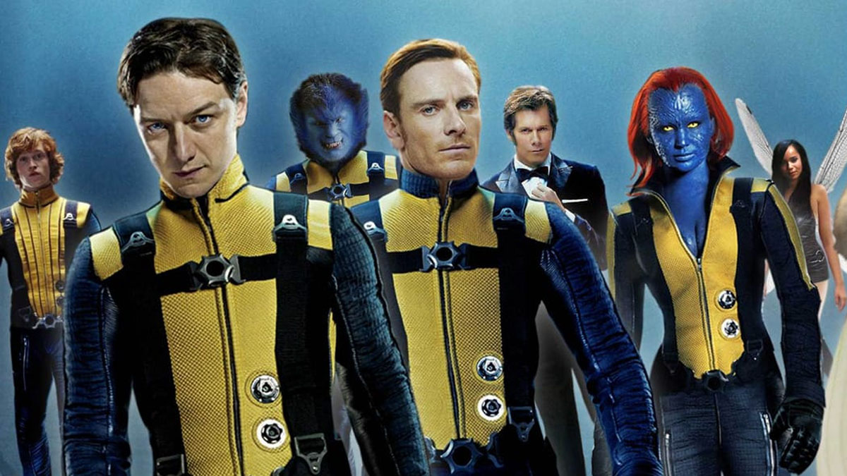 O elenco de X-Men: Primeira Classe.