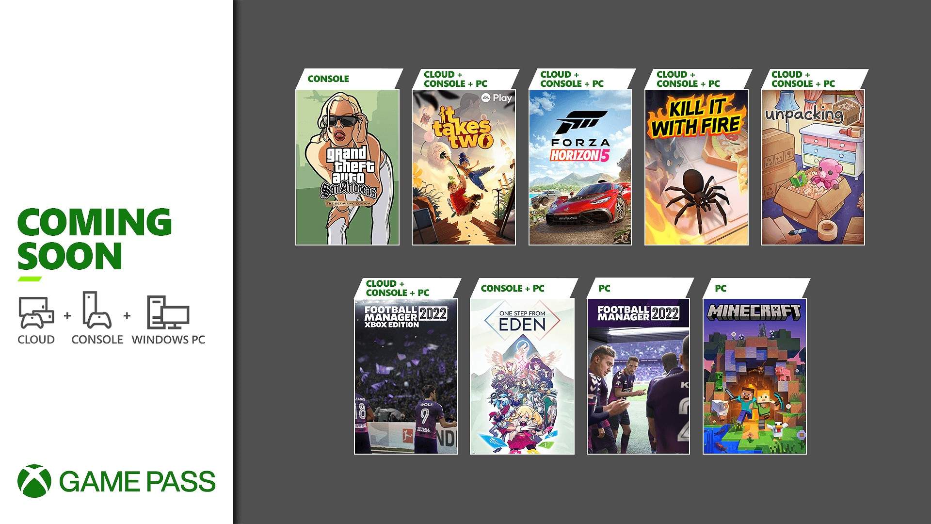 Beginner straffen Arne Xbox Game Pass Adds It Takes Two, Minecraft, and More | Digital Trends