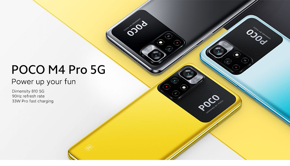 POCO M4 Pro 5G - Power Up Your Fun - POCO Global Home