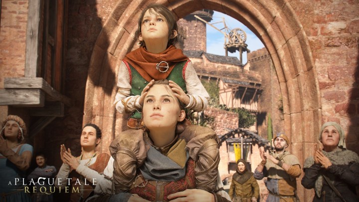 The siblings in A Plague Tale: Requiem walk together.