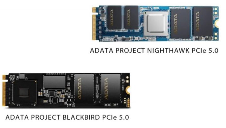 Two PCIe 5.0 SSDs from Adata.