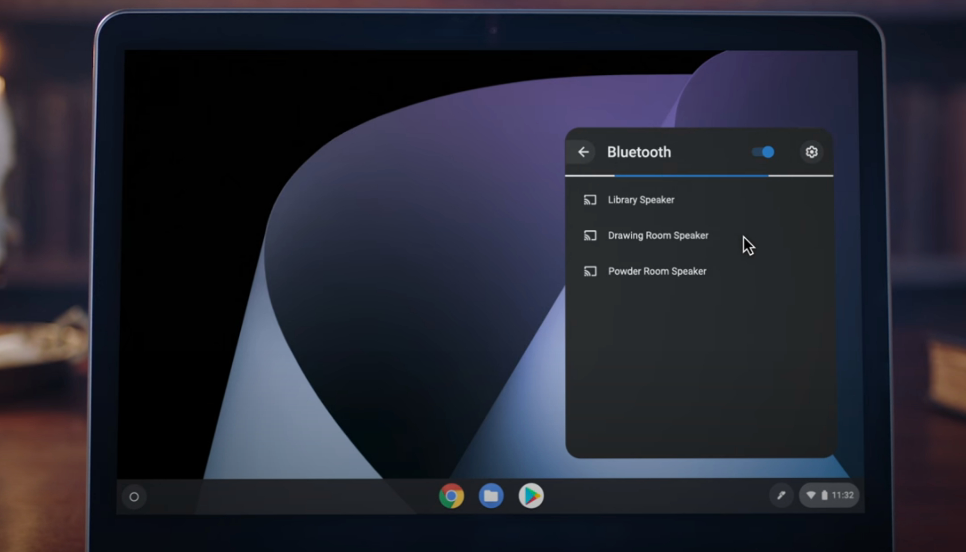 how to connect airpods chromebook chrome s bluetooth searching for devices
