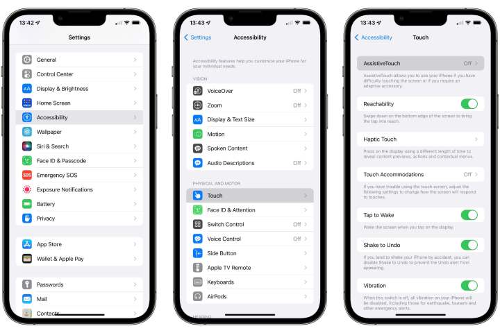 نحوه گرفتن اسکرین شات در آیفون با فعال کردن لمس کمکی در iOS 15