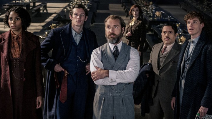 The cast of Fantastic Beasts: The Secrets of Dumbledore.