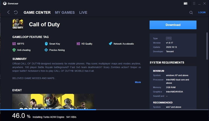 Download Call of Duty Mobile on PC