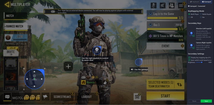 How to Play CALL OF DUTY MOBILE on PC - Saving Content