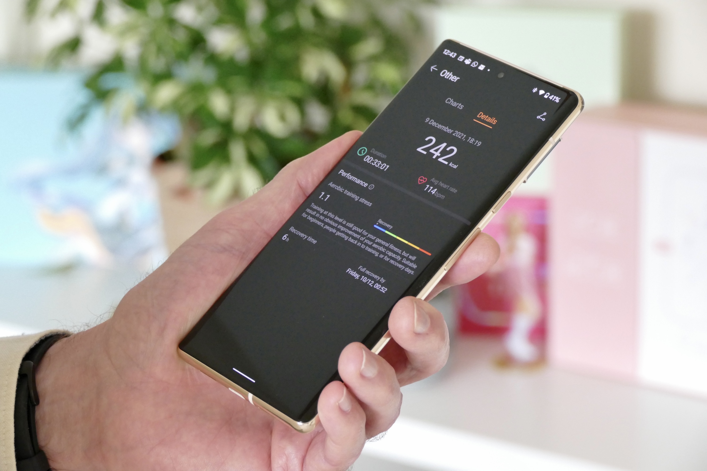 Huawei Watch GT 3 app menu.
