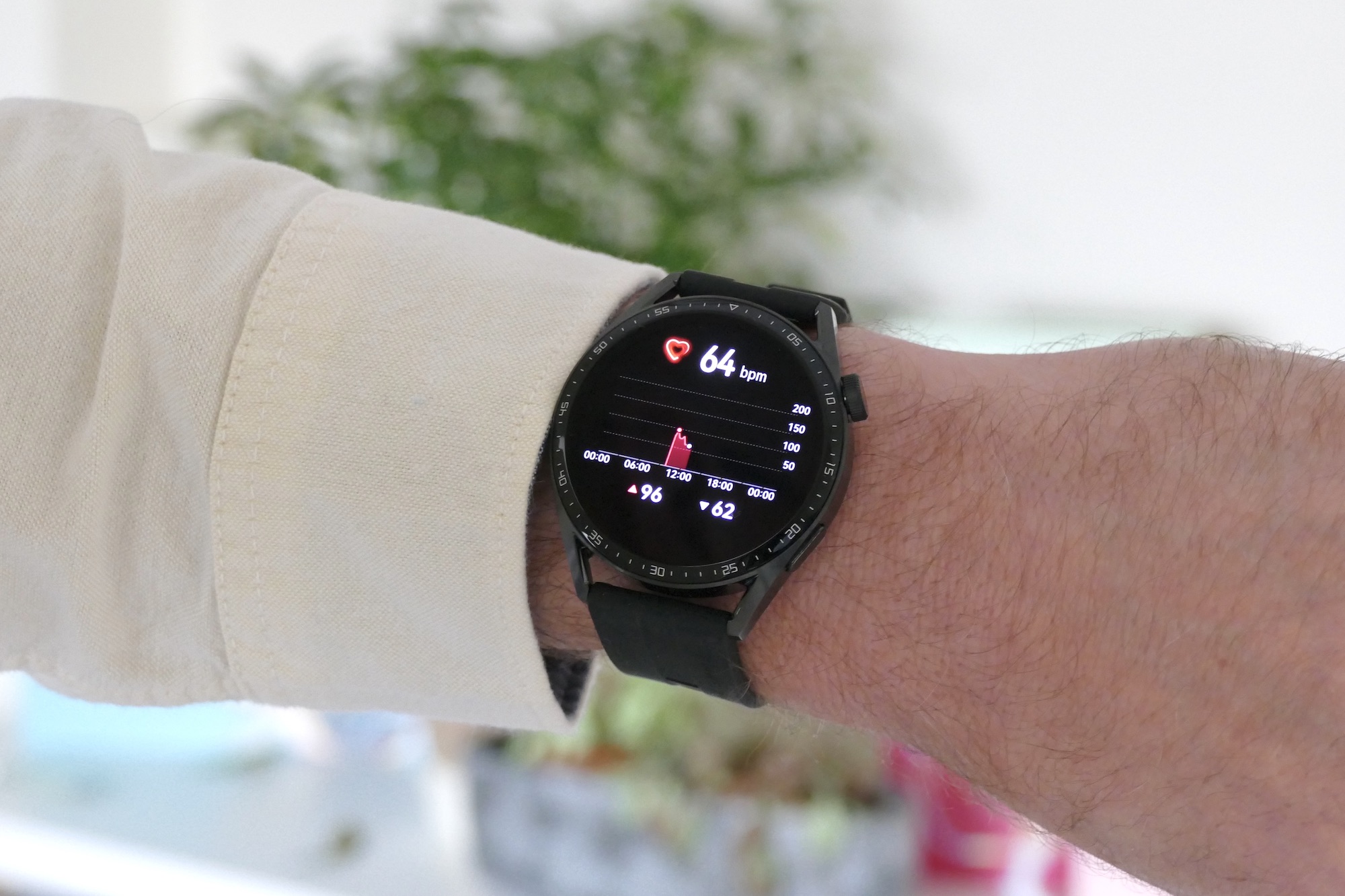 Huawei Watch GT 3 heart rate.