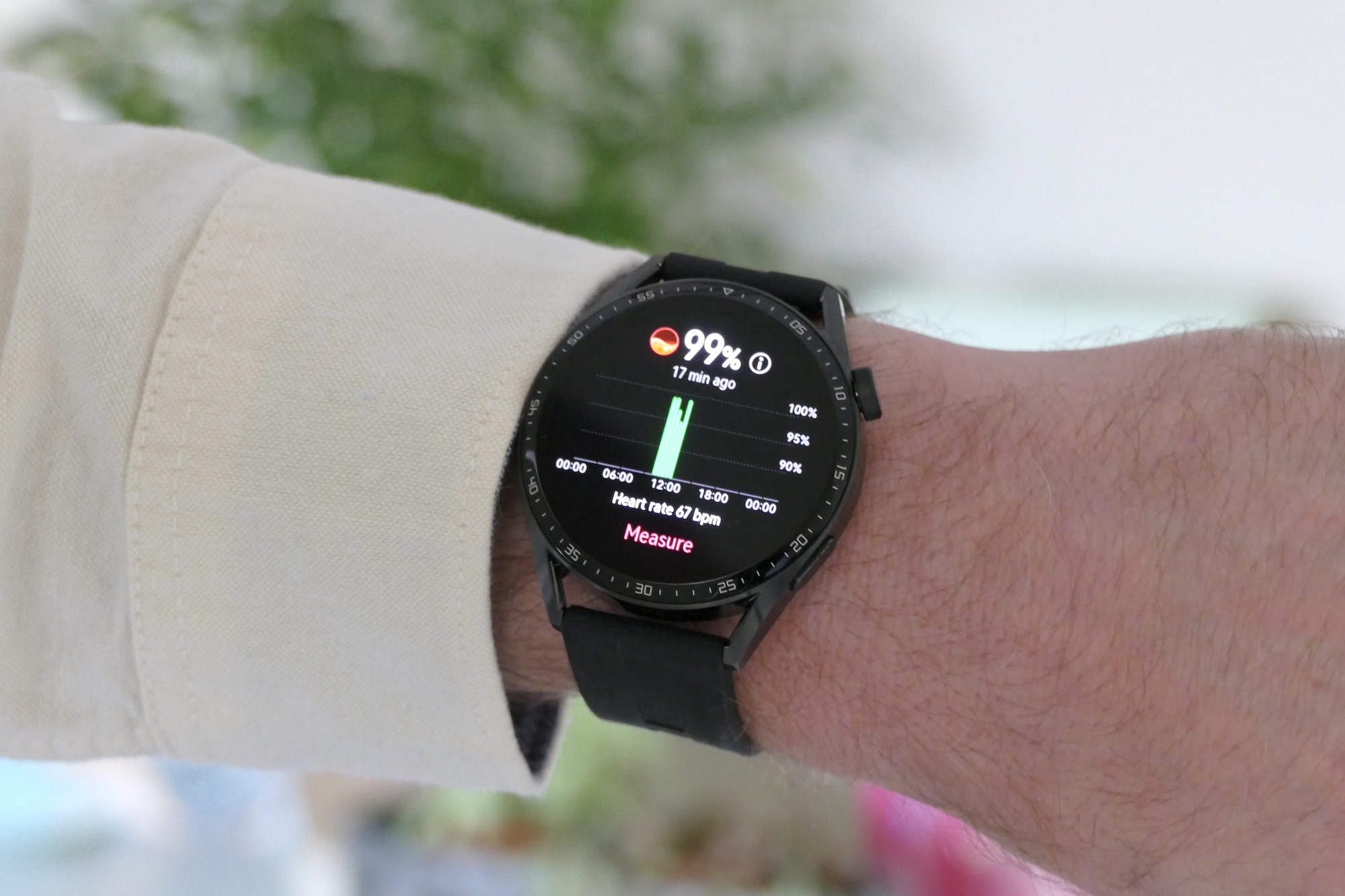 Huawei Watch GT 3 SPo2 sensor.