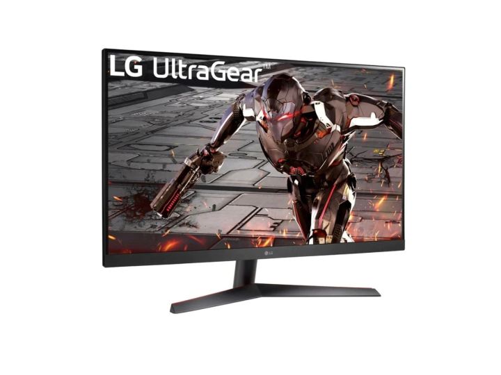 LG 32-inch UltraGear QHD Monitor on White Background