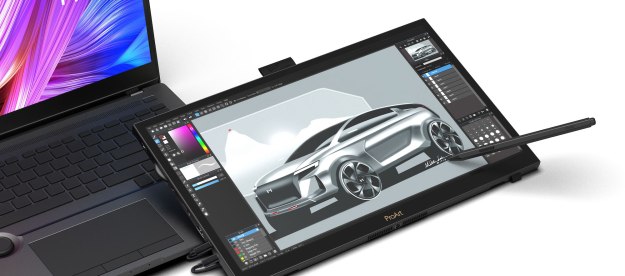 Asus's new mobile ProArt display supports Wacom inking technology.