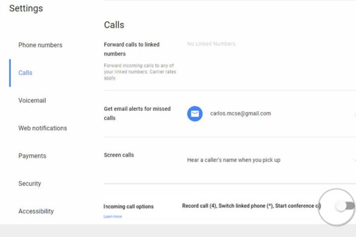 نحوه ضبط تماس تلفنی در اندروید google voice 2