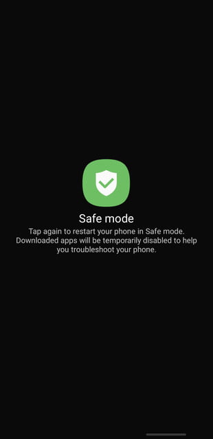 how to remove malware from your android phone samsung galaxy safe mode menu screenshot 2 310x638