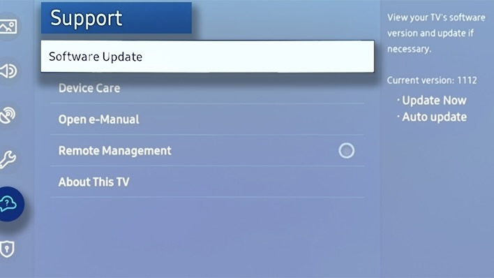 how to update software samsung tv 1