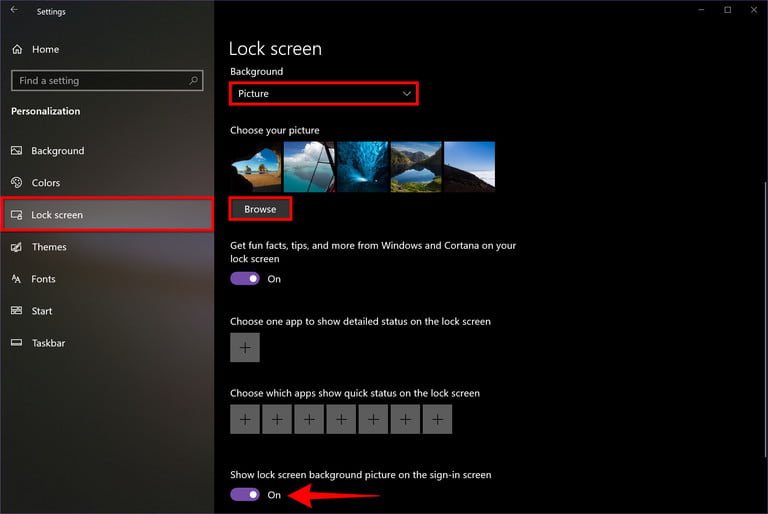 How to Change Your Windows 10 Login Screen and Desktop Wallpaper | Digital  Trends