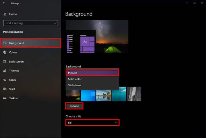 How to Change Your Windows 10 Login Screen and Desktop Wallpaper | Digital  Trends